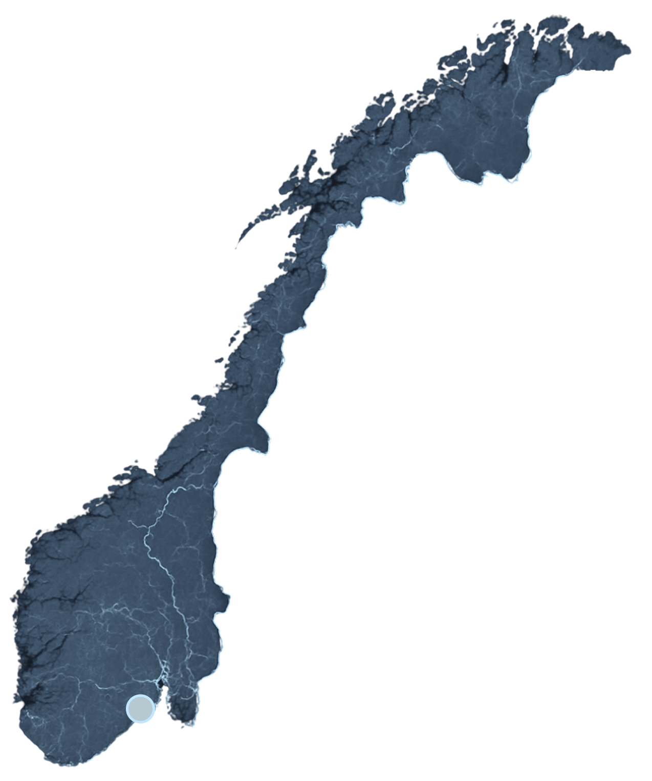 norway map